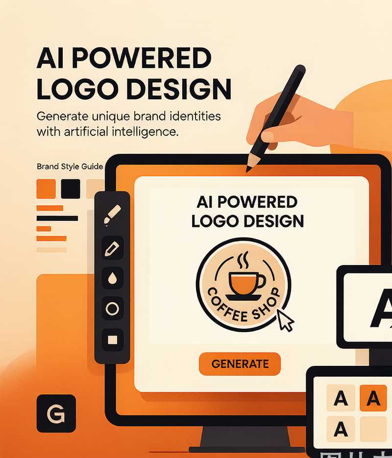 我用Ideogram做了一套品牌Logo，效果不输设计师