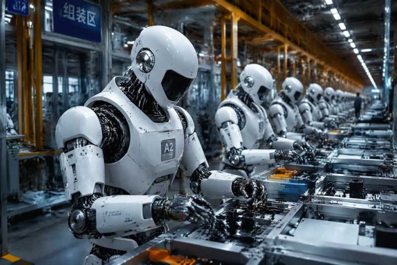 19100台机器人涌出工厂：2026上半年全球人形机器人出货暴增272%，中国包揽前五-AI智能库