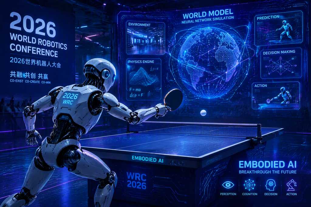 2026世界机器人大会人形机器人世界模型技术突破