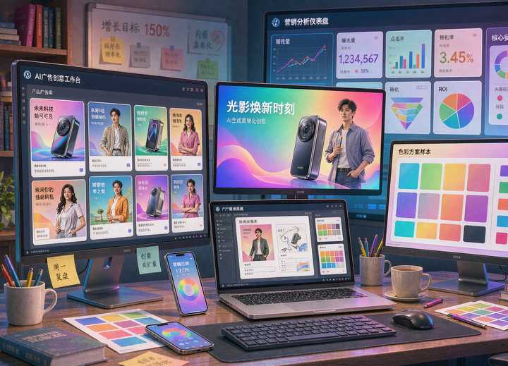 AdCreative.ai深度测评：AI批量生成广告创意，转化率真有提升吗-AI智能库